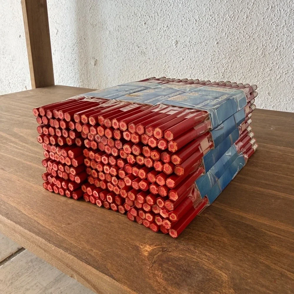 Discontinued Red Correcting Pencil Paper Mate American‎ Checking USA Vintage NOS
